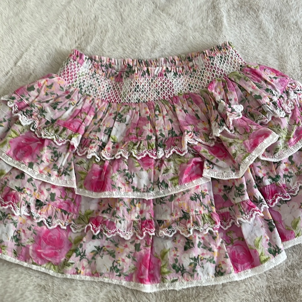 Loveshackfancy girls skirt